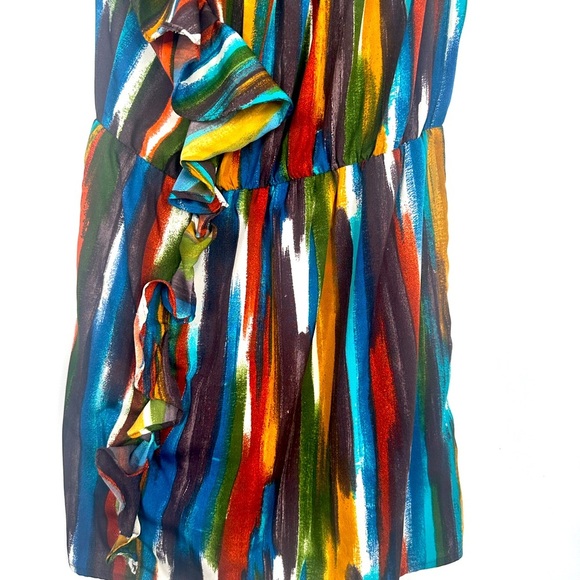Tunic length‎ tank dress watercolor size medium - Picture 4 of 10